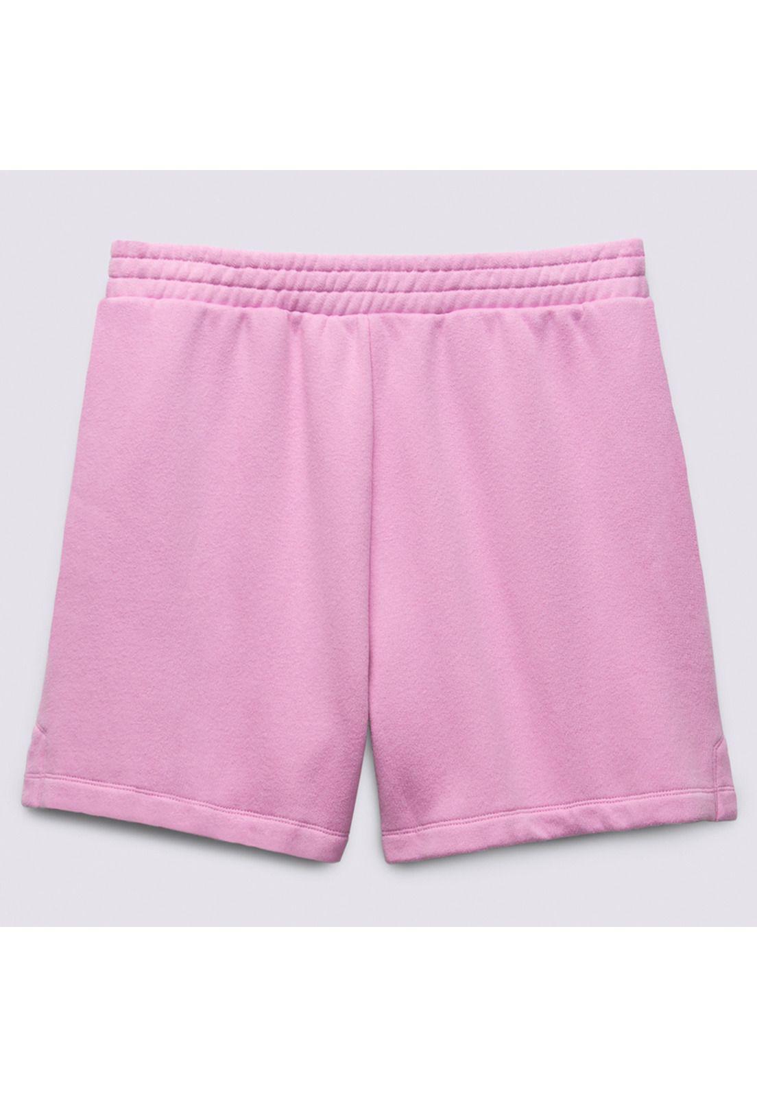 Short Wm Comfycush Fleece Rosado Mujer-6