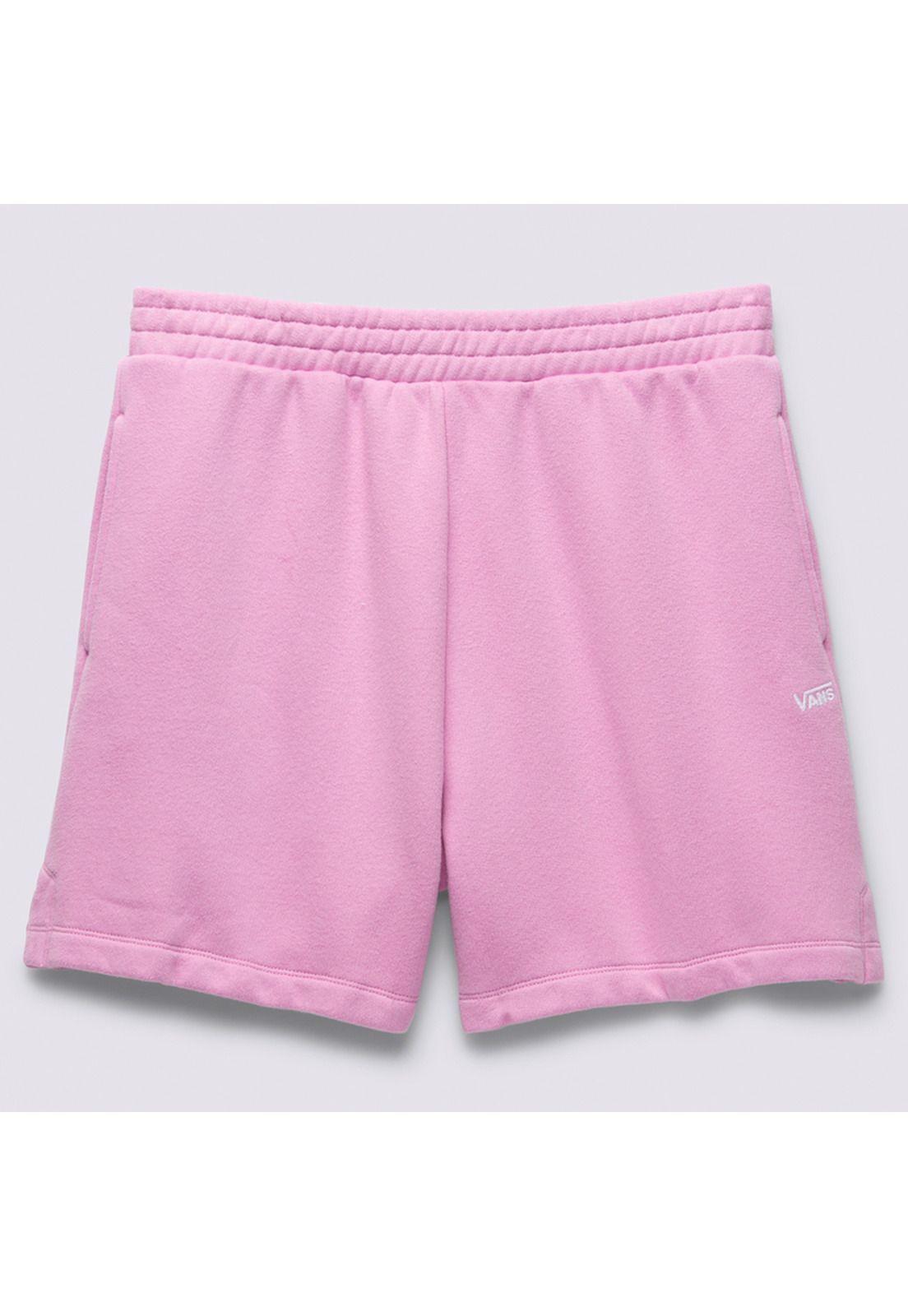 Short Wm Comfycush Fleece Rosado Mujer-5