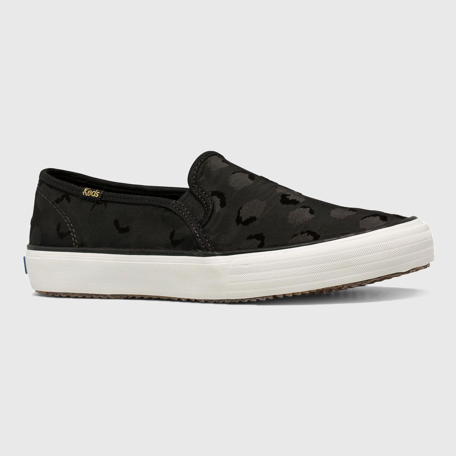 Slip On Mujer Double Decker Negro-0