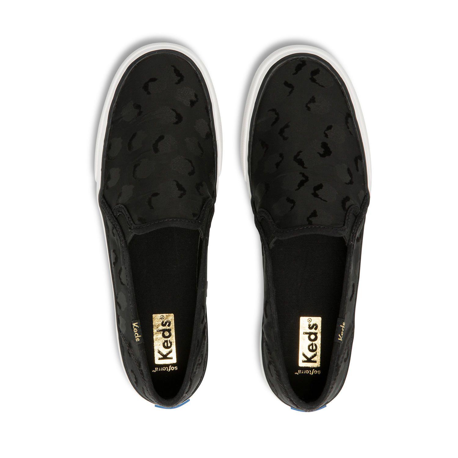 Slip On Mujer Double Decker Negro-2