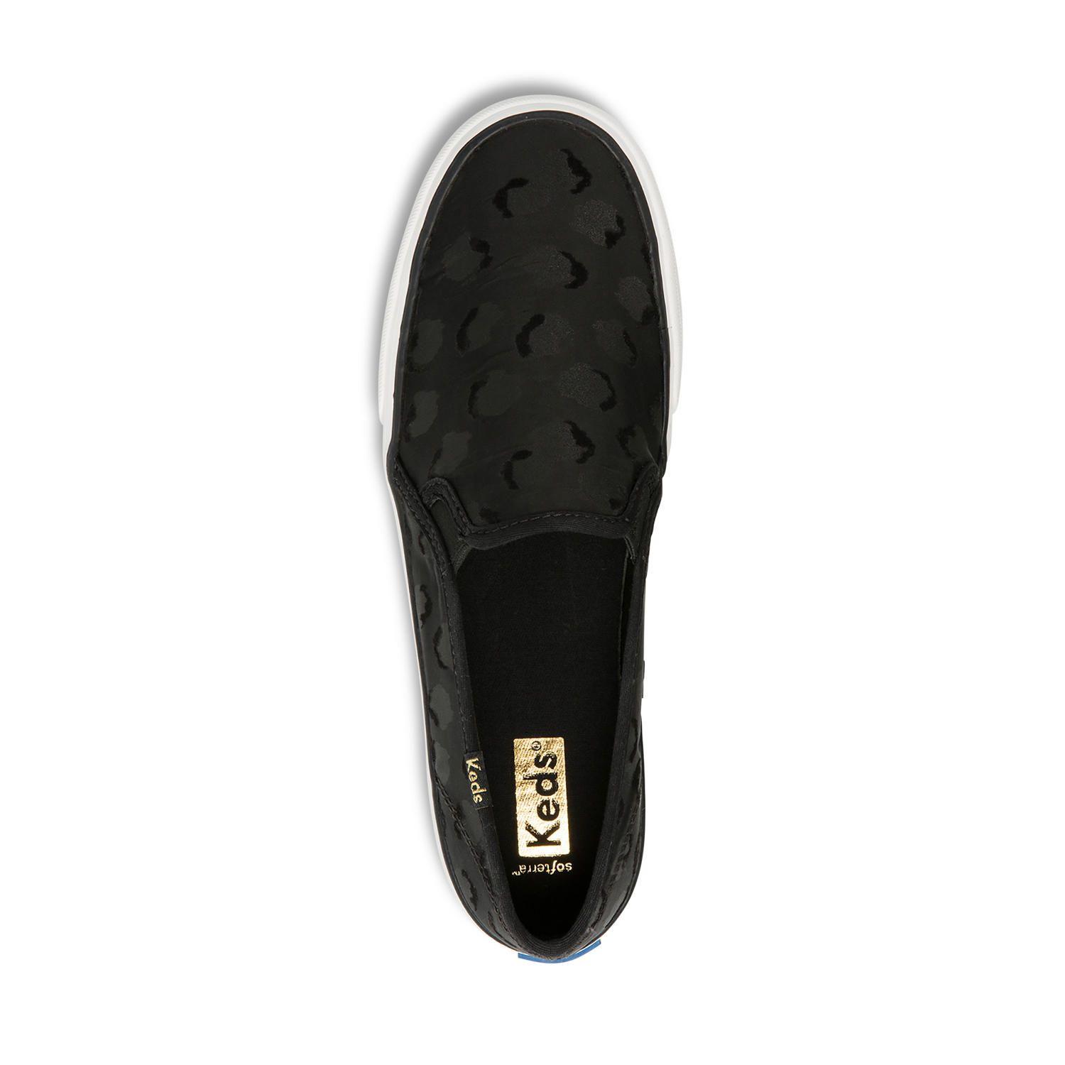Slip On Mujer Double Decker Negro-4