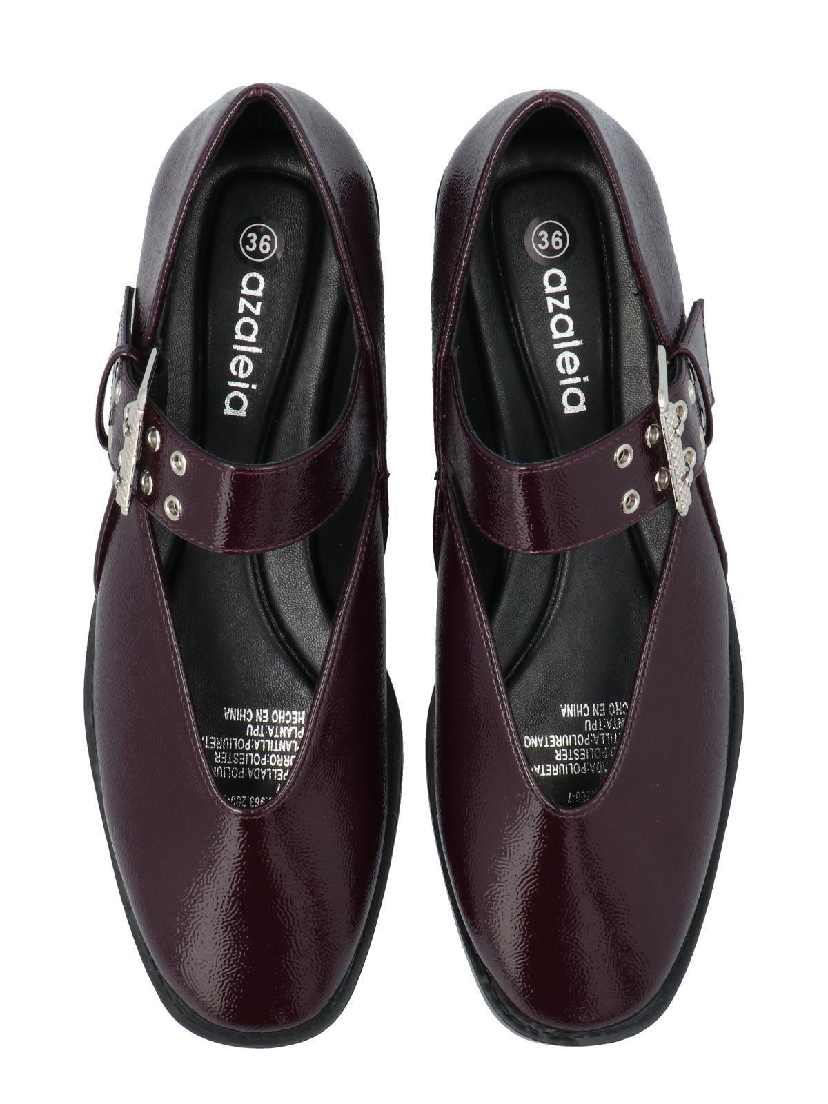 Ballerina Mujer Marie Vino-7