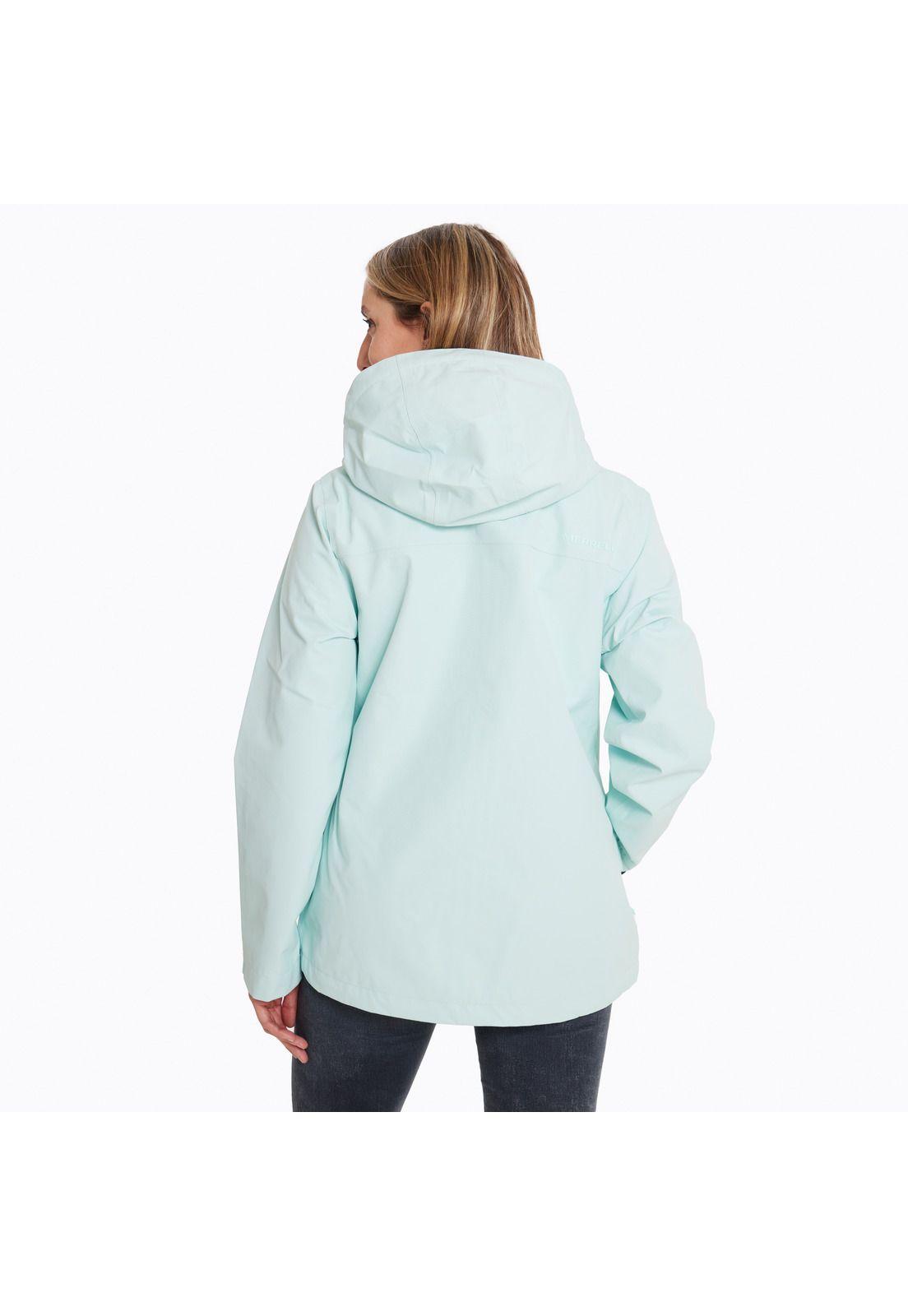 Chaqueta Mujer Salinas Hardshell Celeste-1