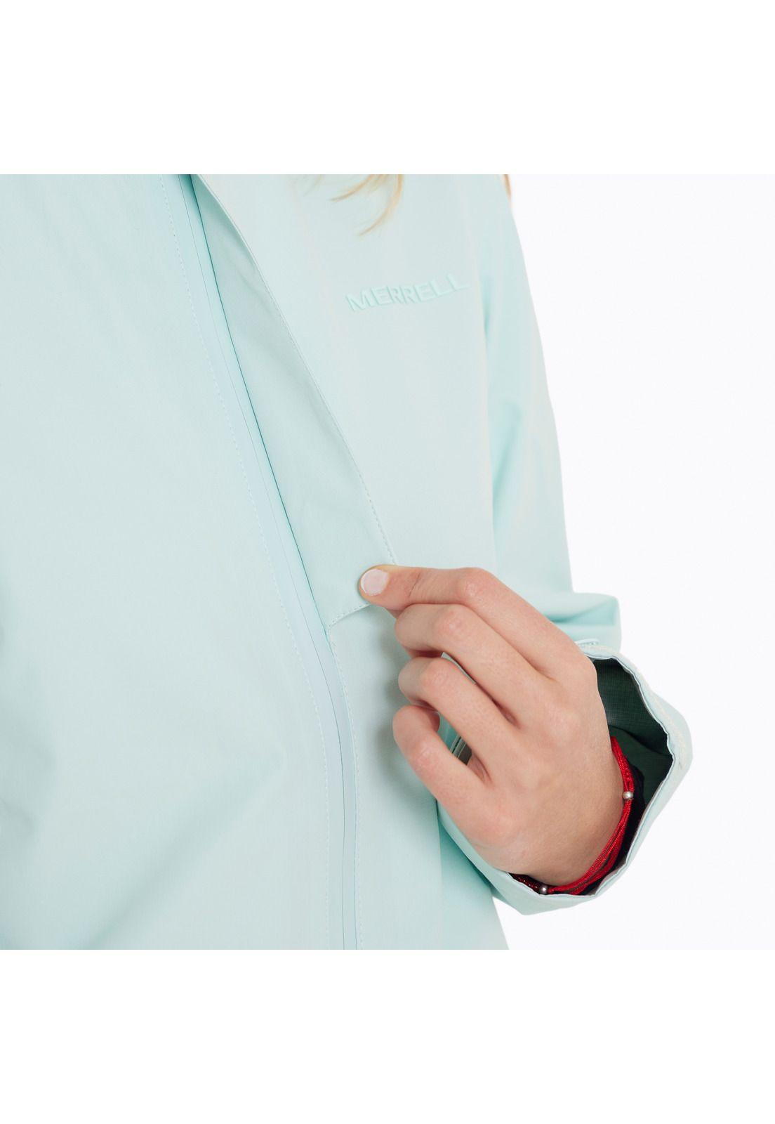 Chaqueta Mujer Salinas Hardshell Celeste-7