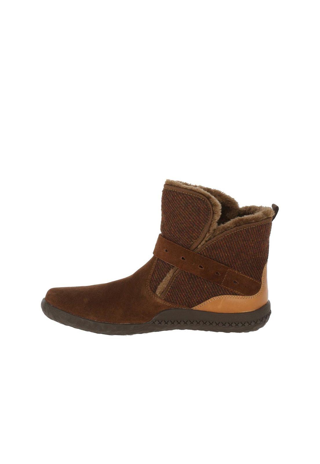 Botin Cuero Gamuzado Armony Cognac-2