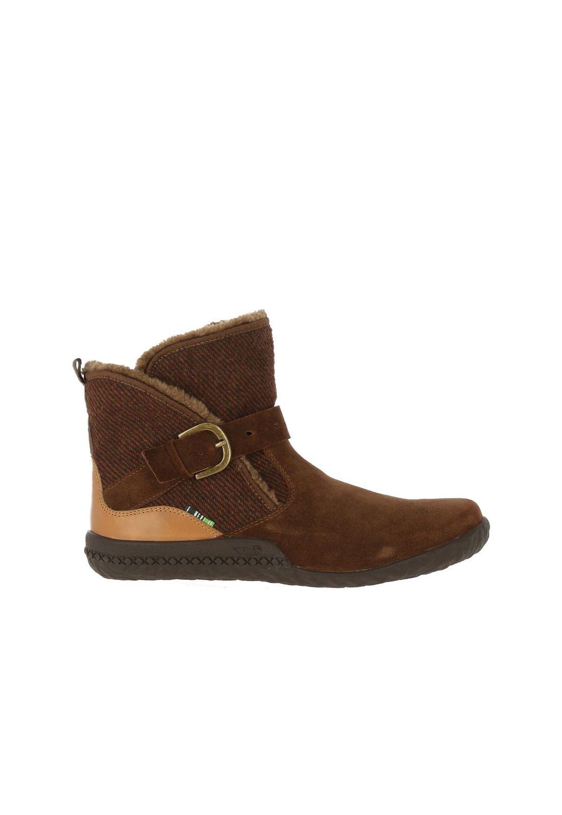 Botin Cuero Gamuzado Armony Cognac-3