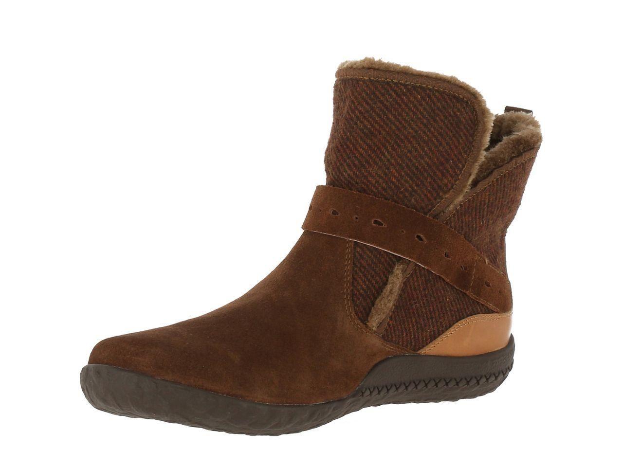 Botin Cuero Gamuzado Armony Cognac-1