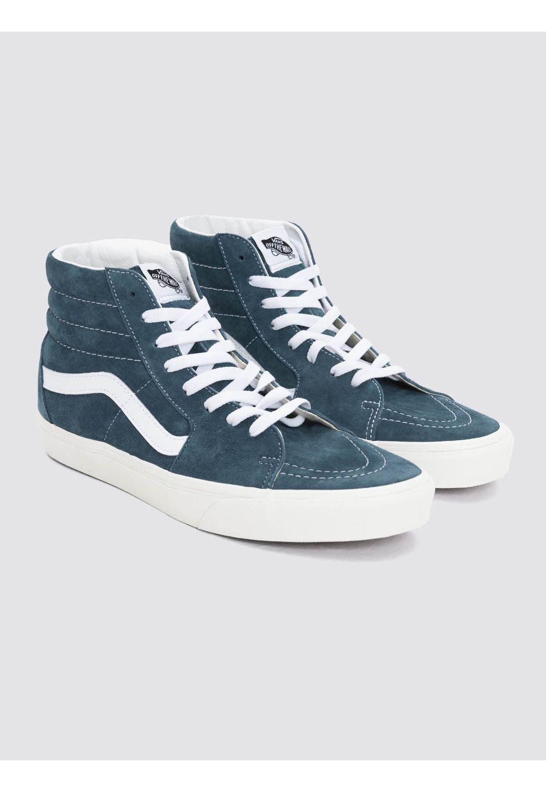 Zapatilla con caña Unisex Sk8-Hi Azul Vans-0