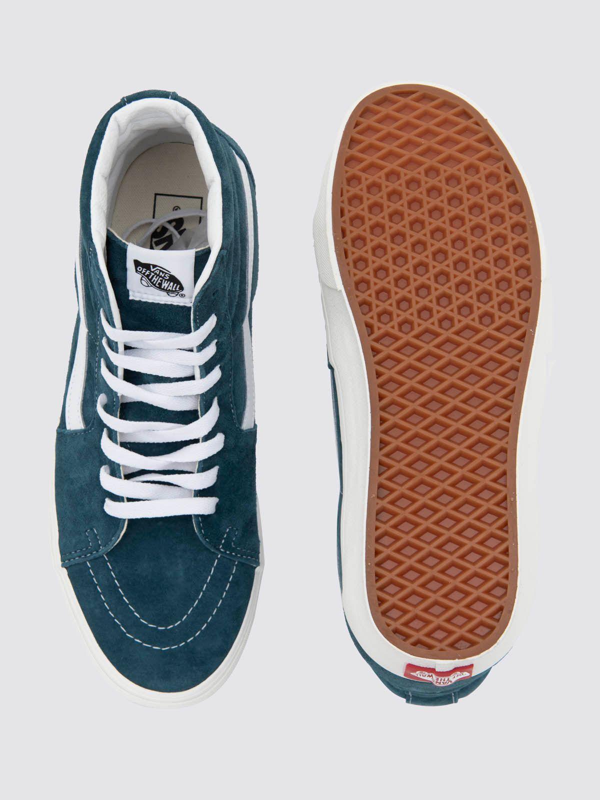 Zapatilla con caña Unisex Sk8-Hi Azul Vans-3