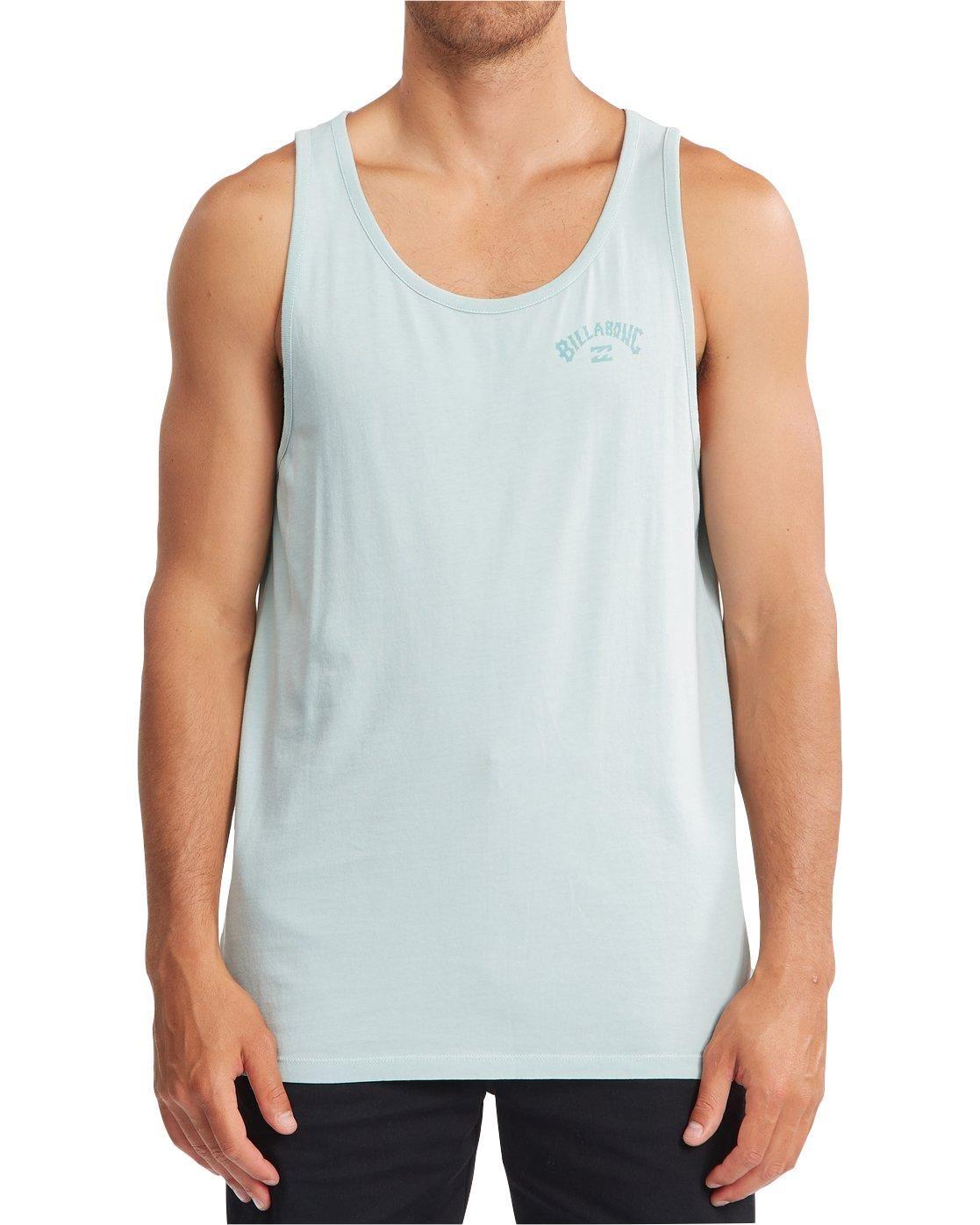Polera M/C Hombre Arch Wave Celeste-0
