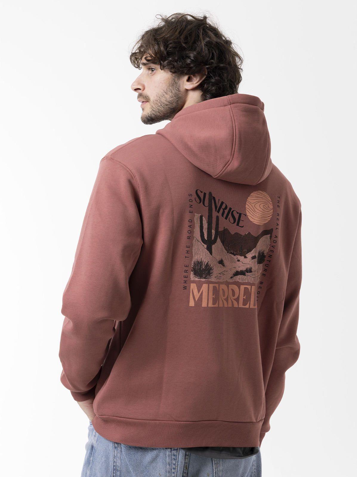 Polerón Hombre Urban Hoodie Rojo-5