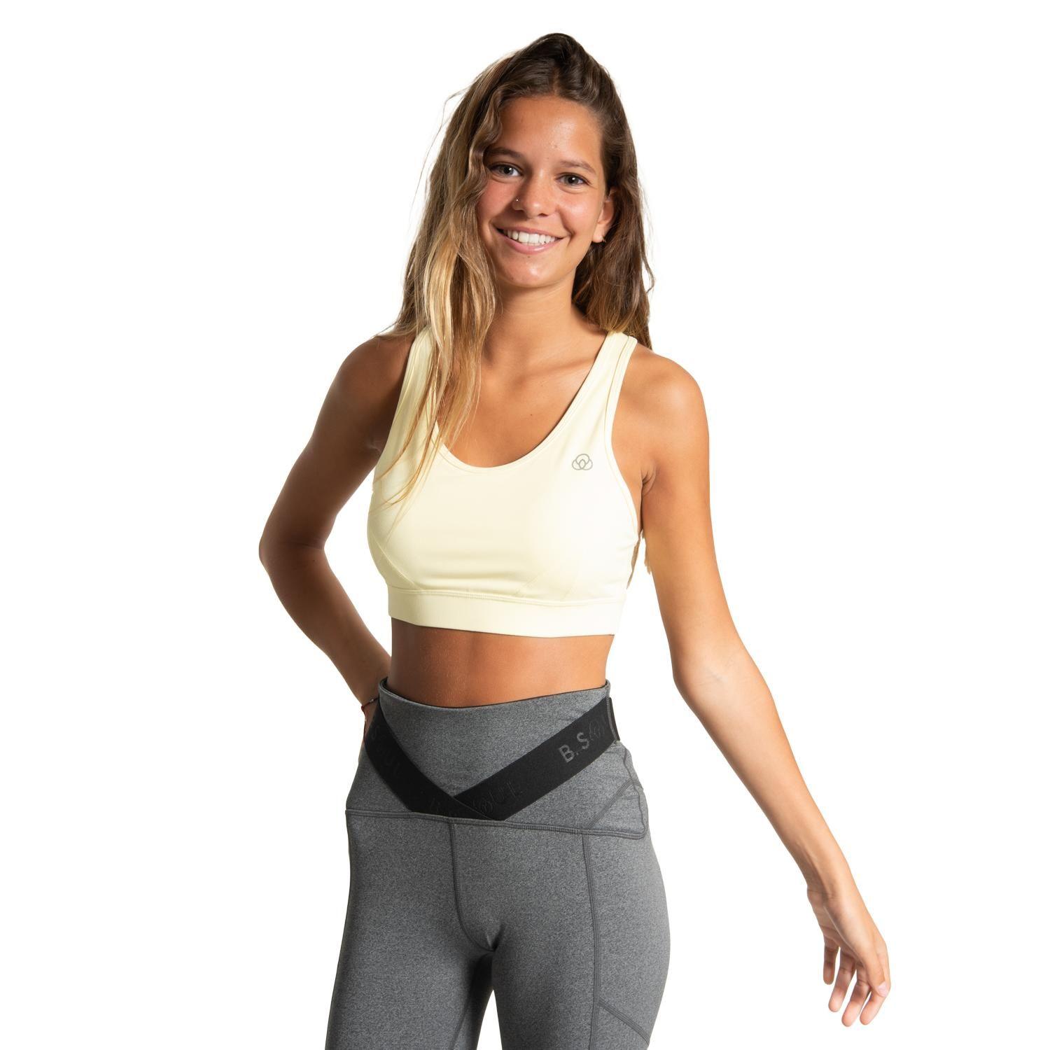 Peto Mujer Bra Alexa Amarillo-0