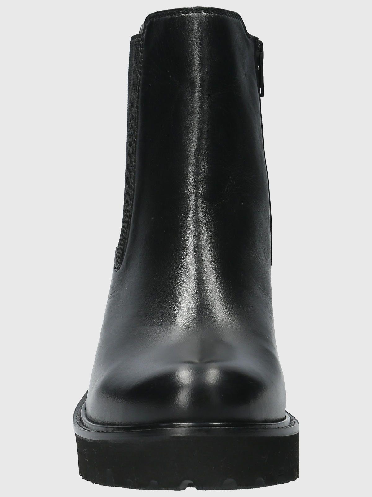 Botín Cuero Mujer Cassia Negro-3