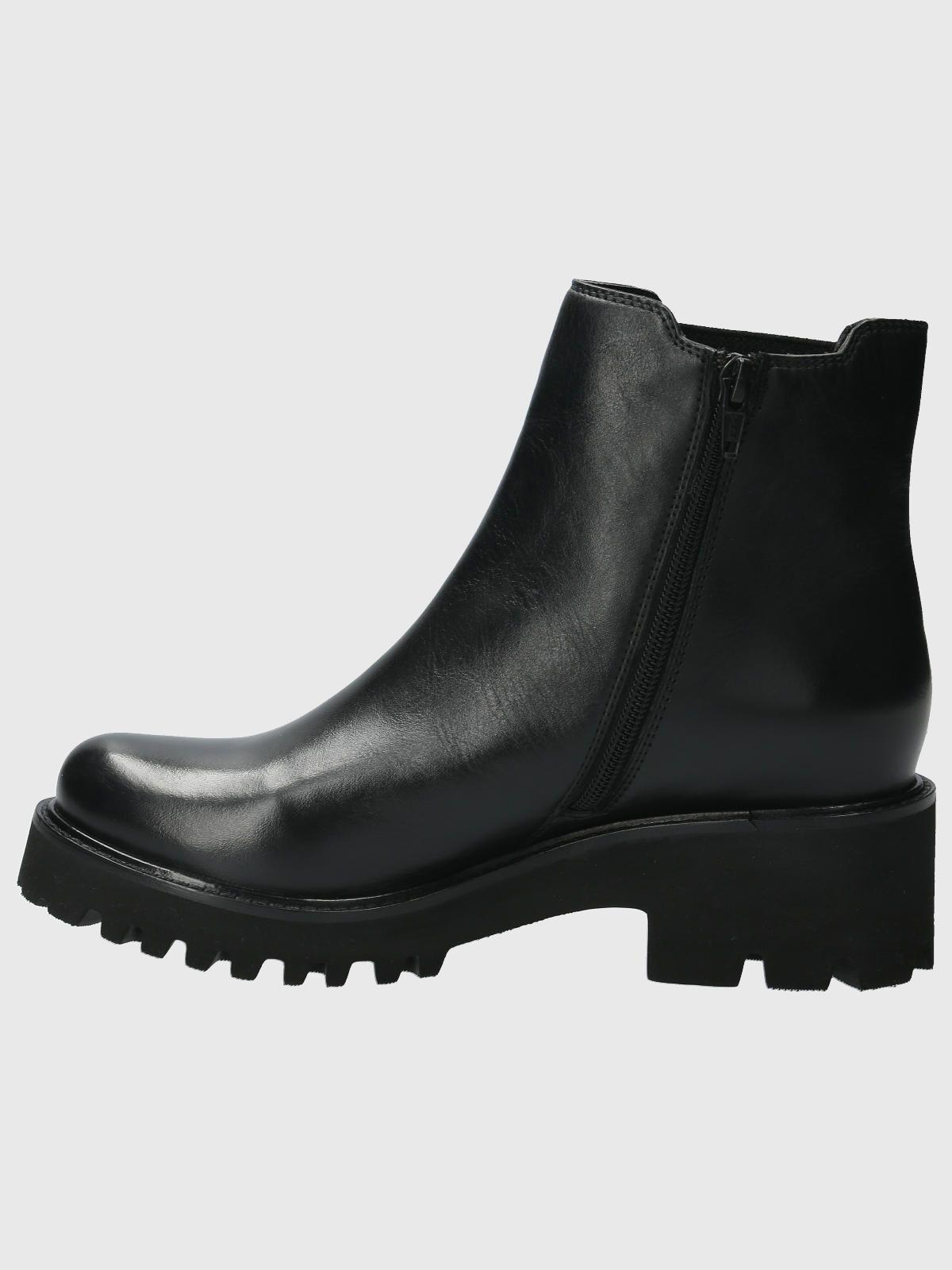 Botín Cuero Mujer Cassia Negro-5