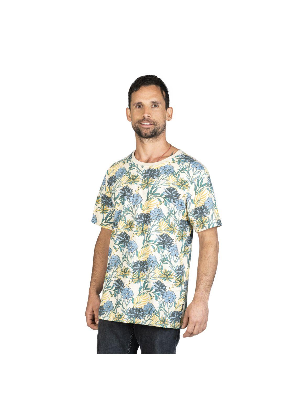 Polera M/C Hombre Active Gris-0