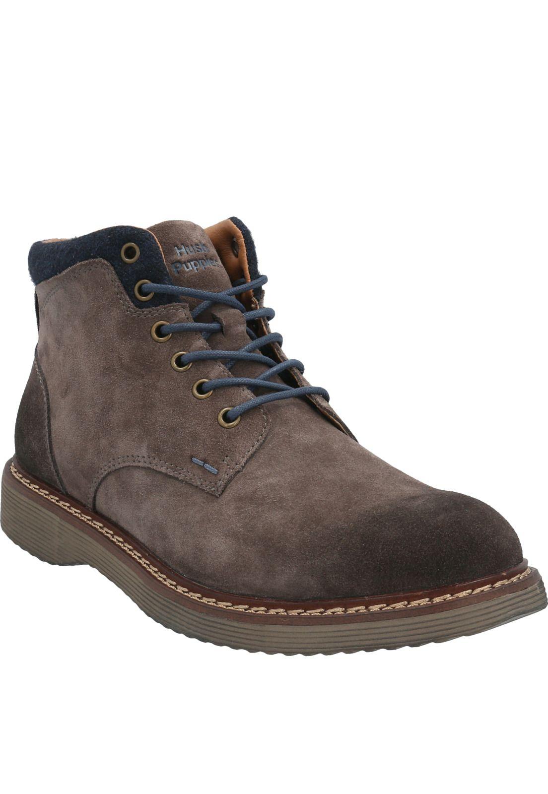 Botin Cuero Hombre Levita Gris-0