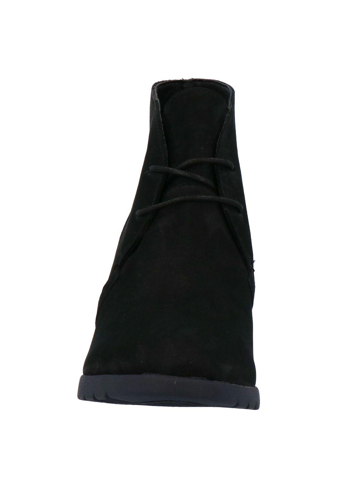 Botin Mujer Cuero Glen Negro-2