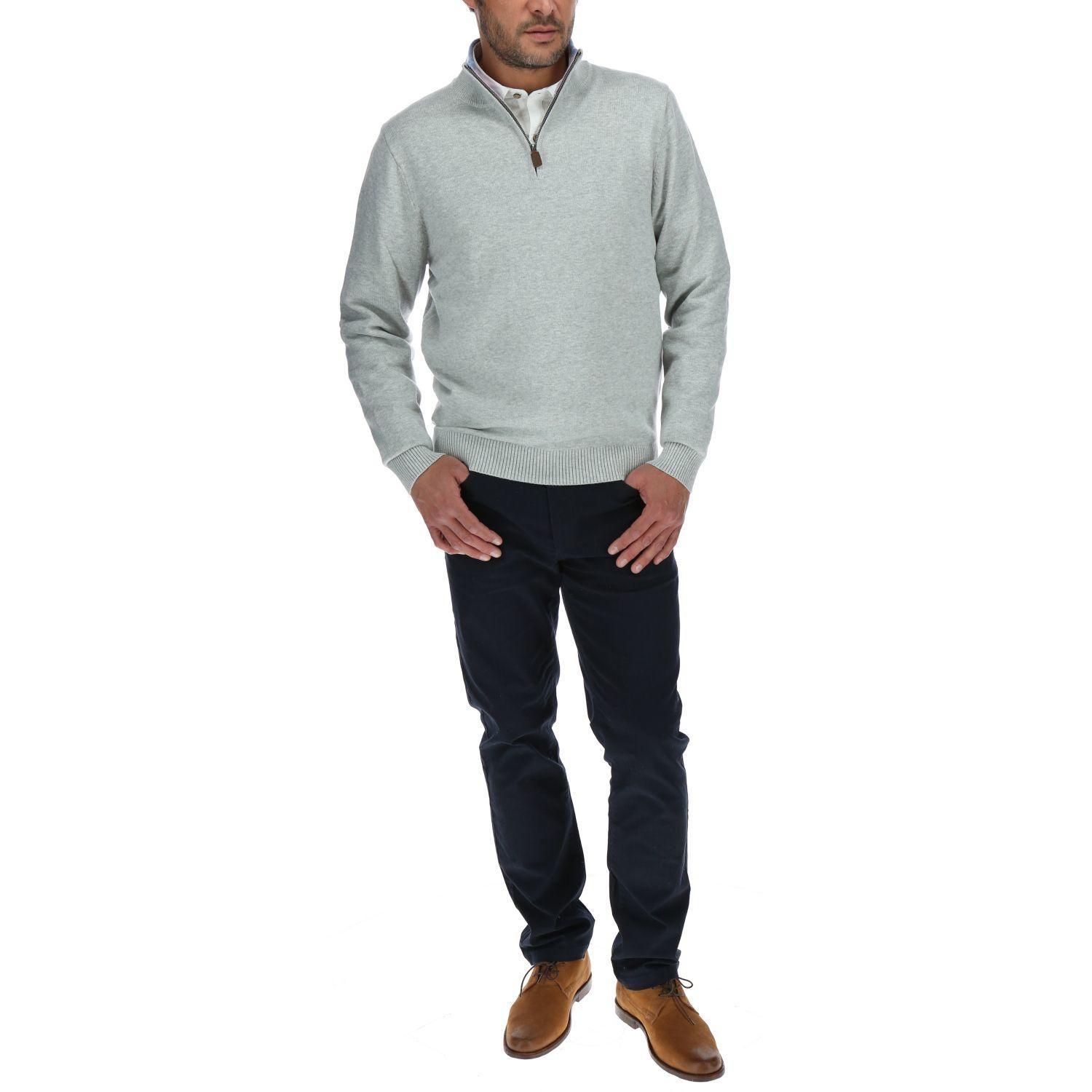 Sweater Hombre Baby Gris-4