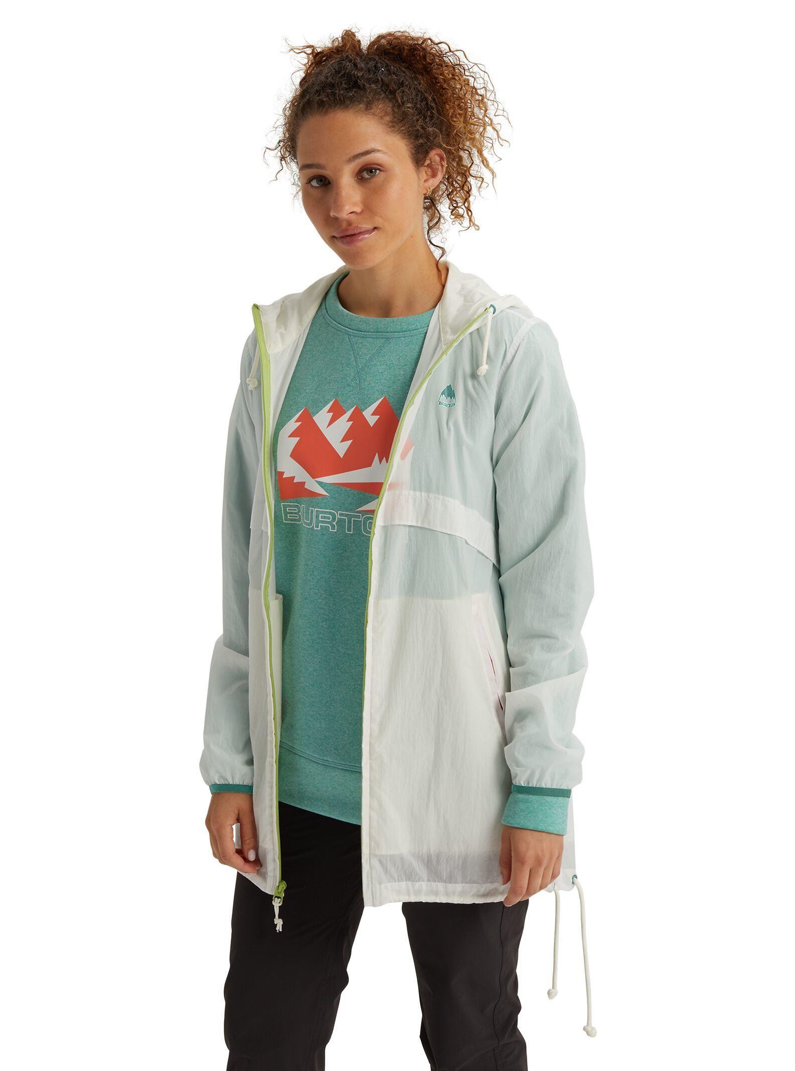 Parka Mujer W Hazlett Pkbl Jk Blanco/Tanslúcido Burton-0
