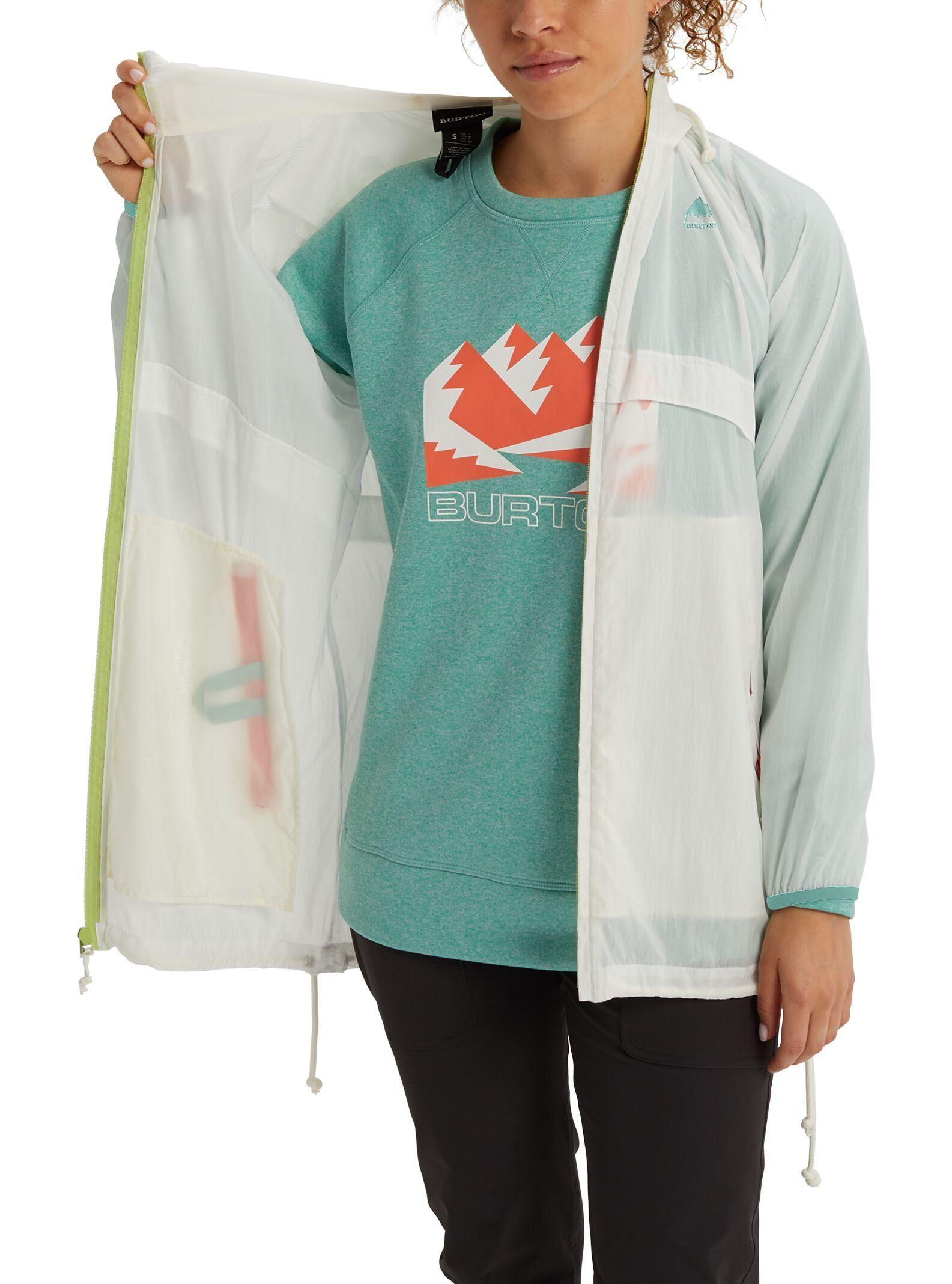 Parka Mujer W Hazlett Pkbl Jk Blanco/Tanslúcido Burton-1