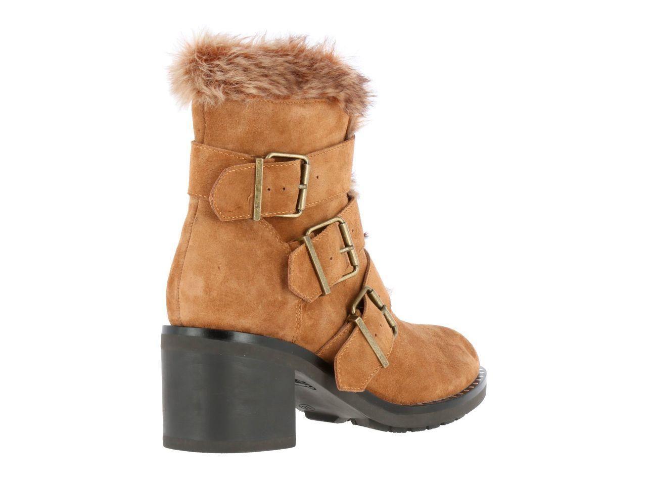 Botin Cuero Gamuzado Rosemary Cognac-1