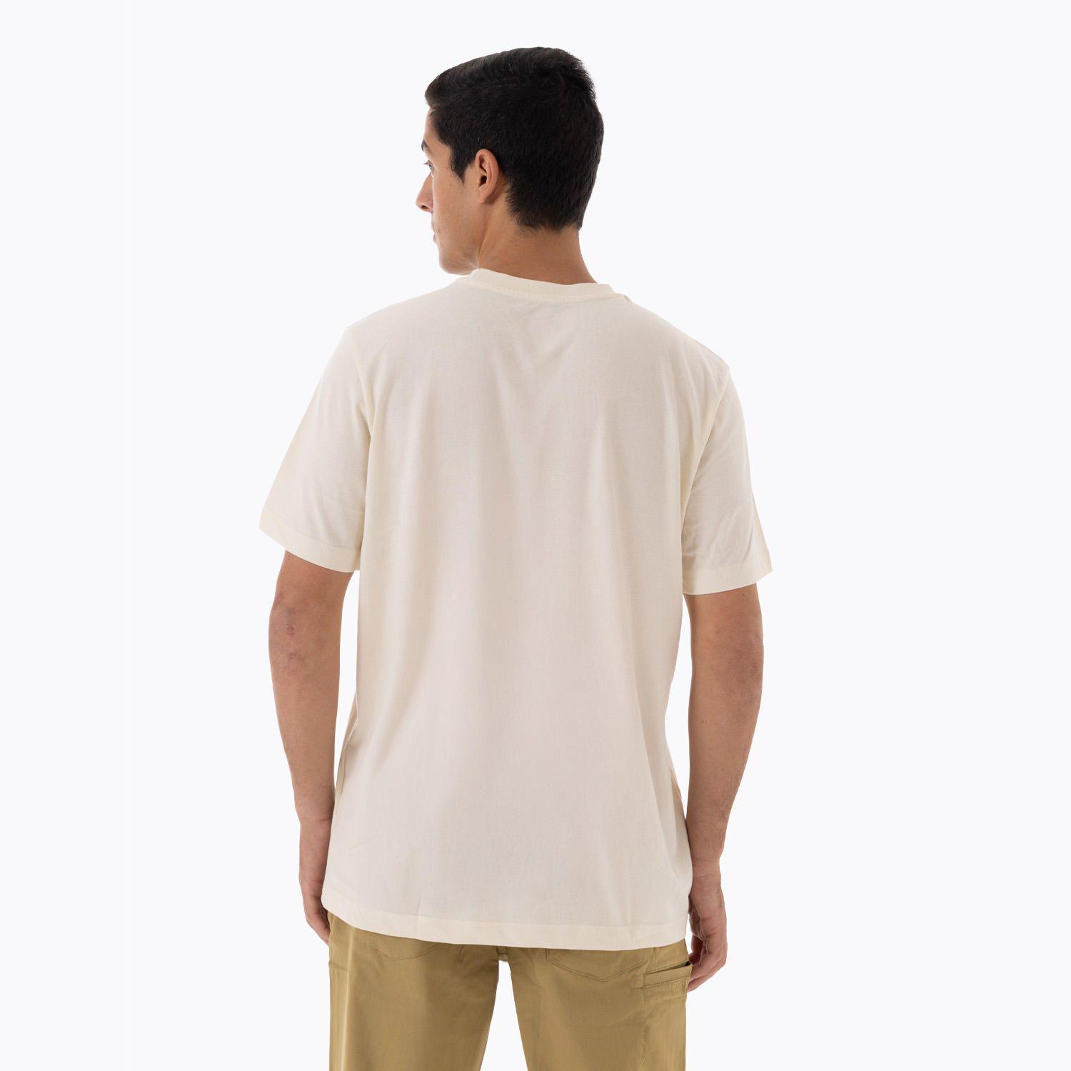 Polera Manga Corta Hombre 4 Life Beige-3