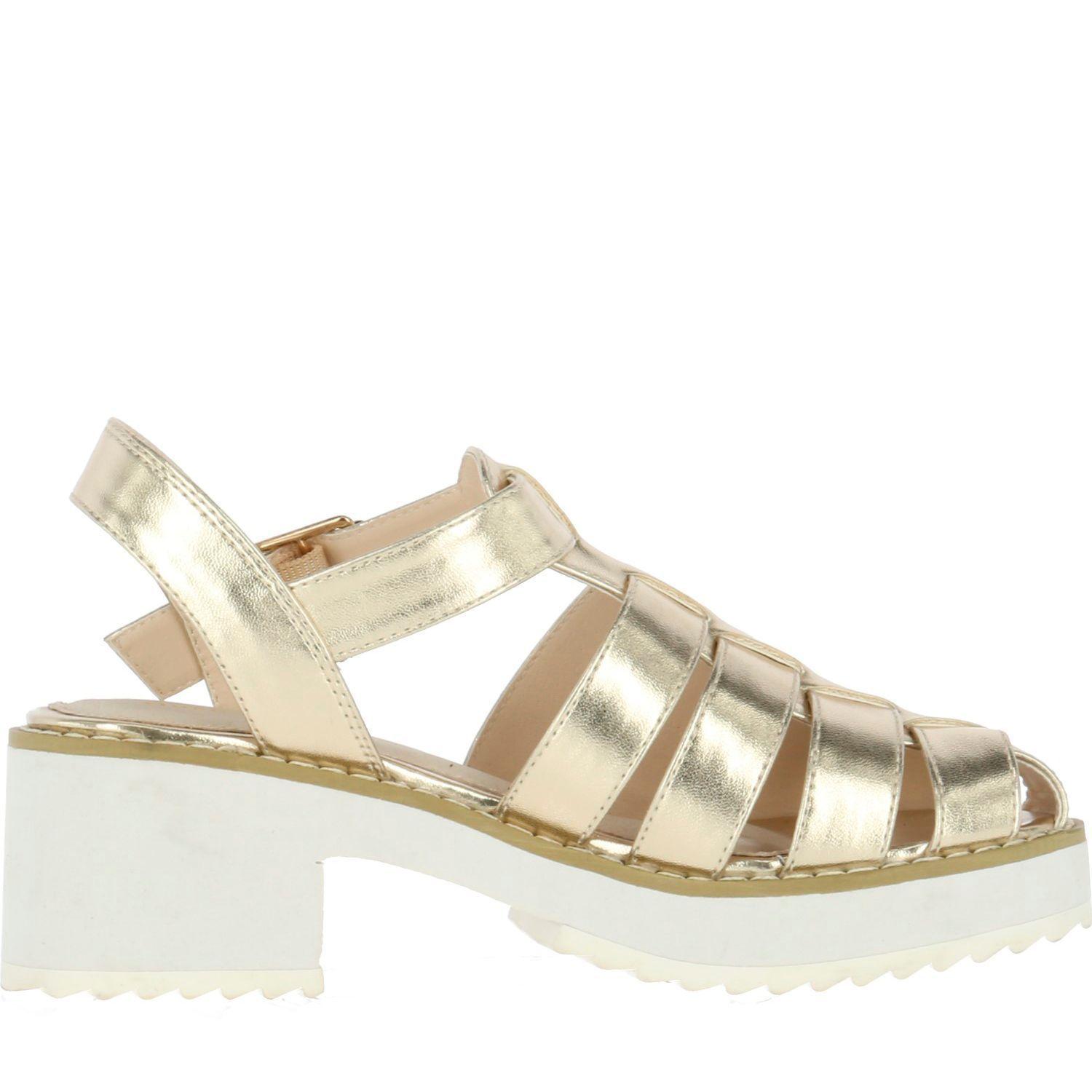 Sandalia  Pasley Dorado-3