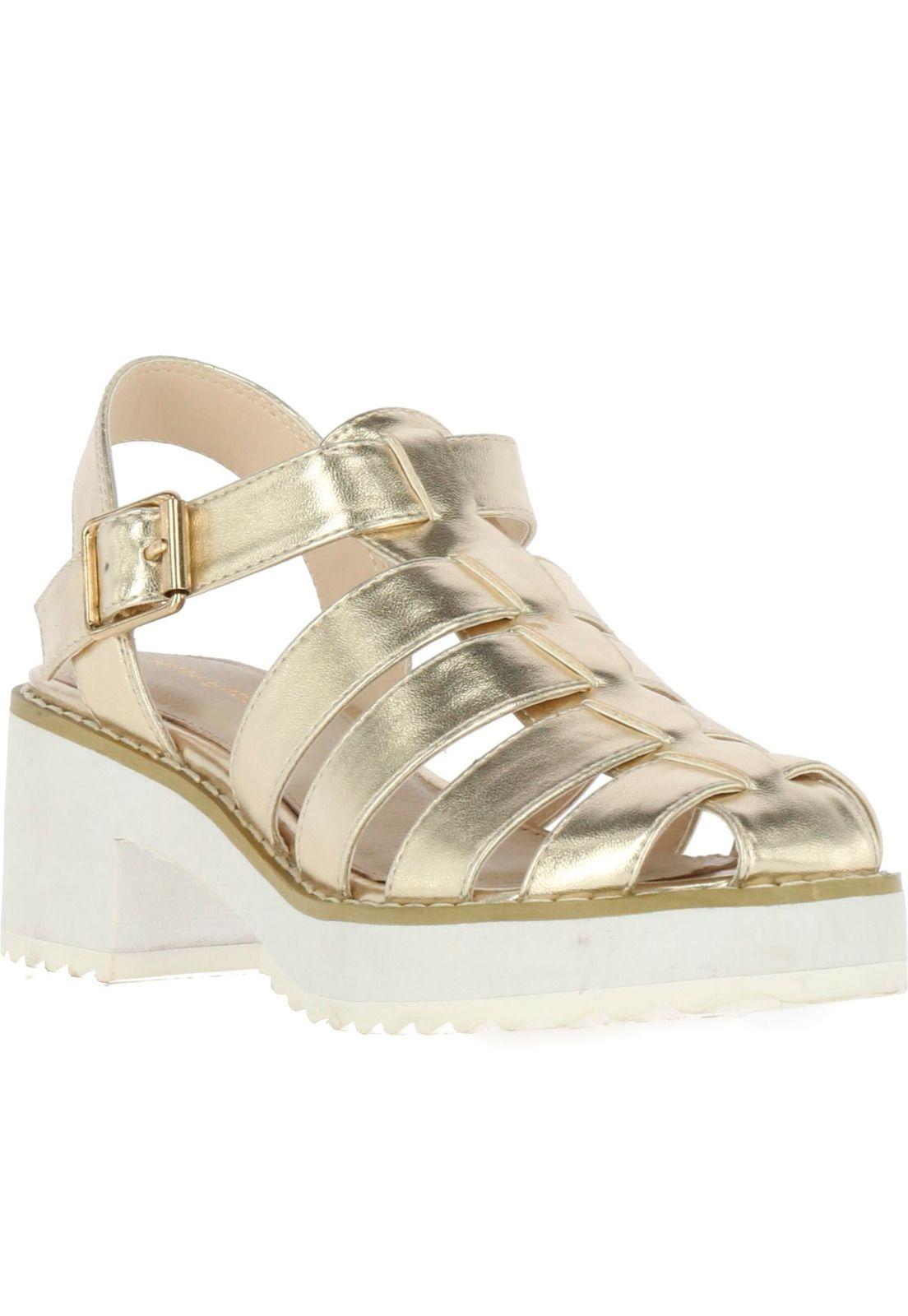 Sandalia  Pasley Dorado-0