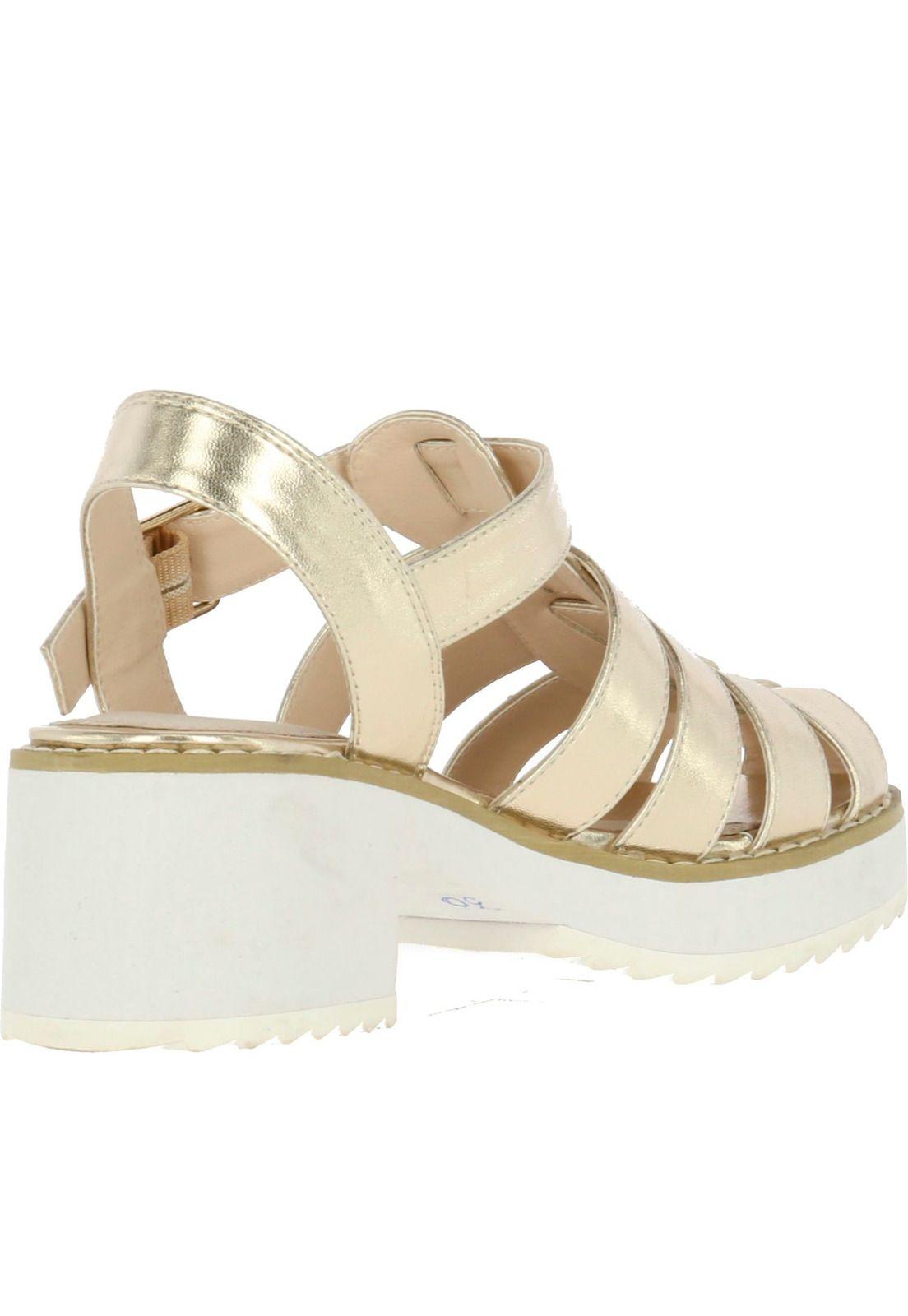 Sandalia  Pasley Dorado-4