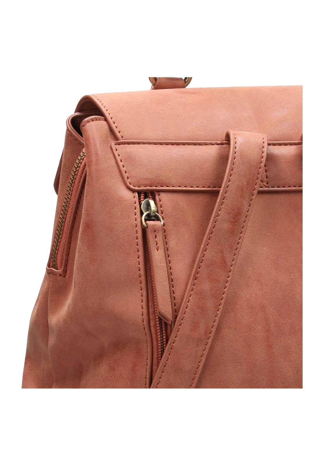 Cartera Mujer Clegg Back Naranjo-3