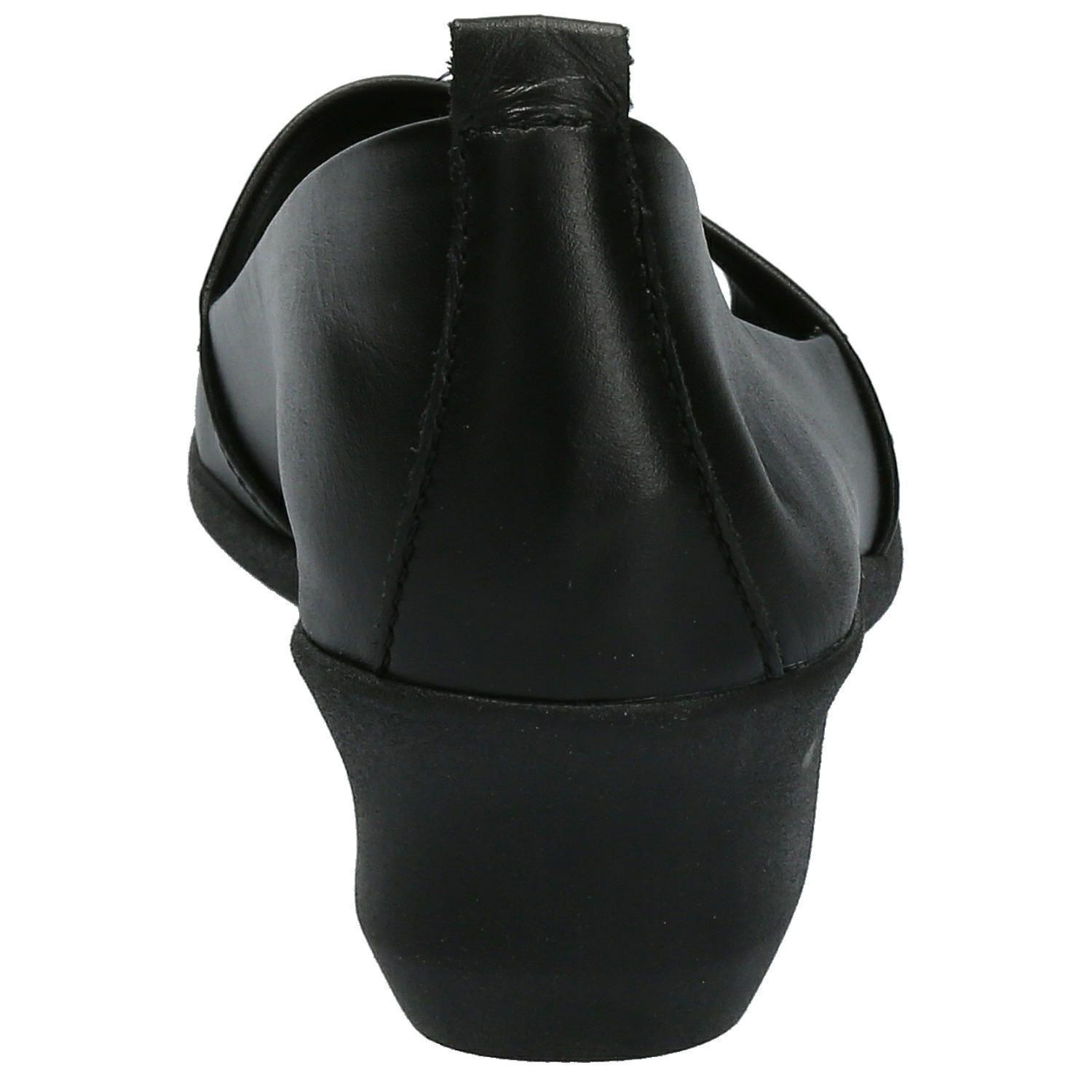 Zapato Cuero Mujer Boyson Negro-5
