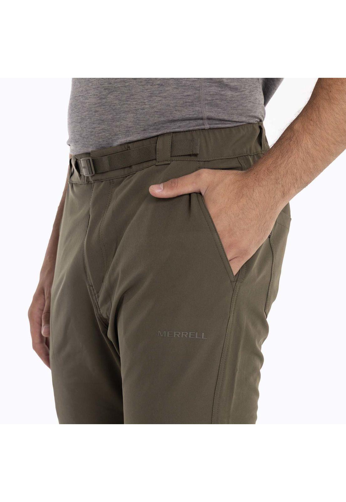 Pantalon Hombre Eel Café oscuro Merrell-5