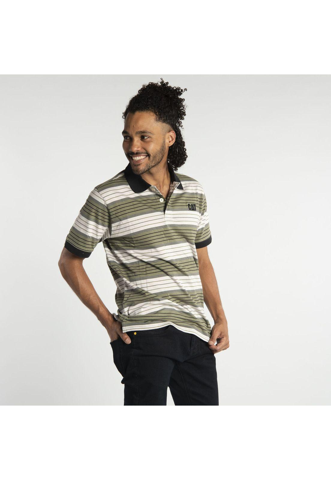 Polera Polo Hombre Fdtn Jersey Knit Pol Verde Musgo-1