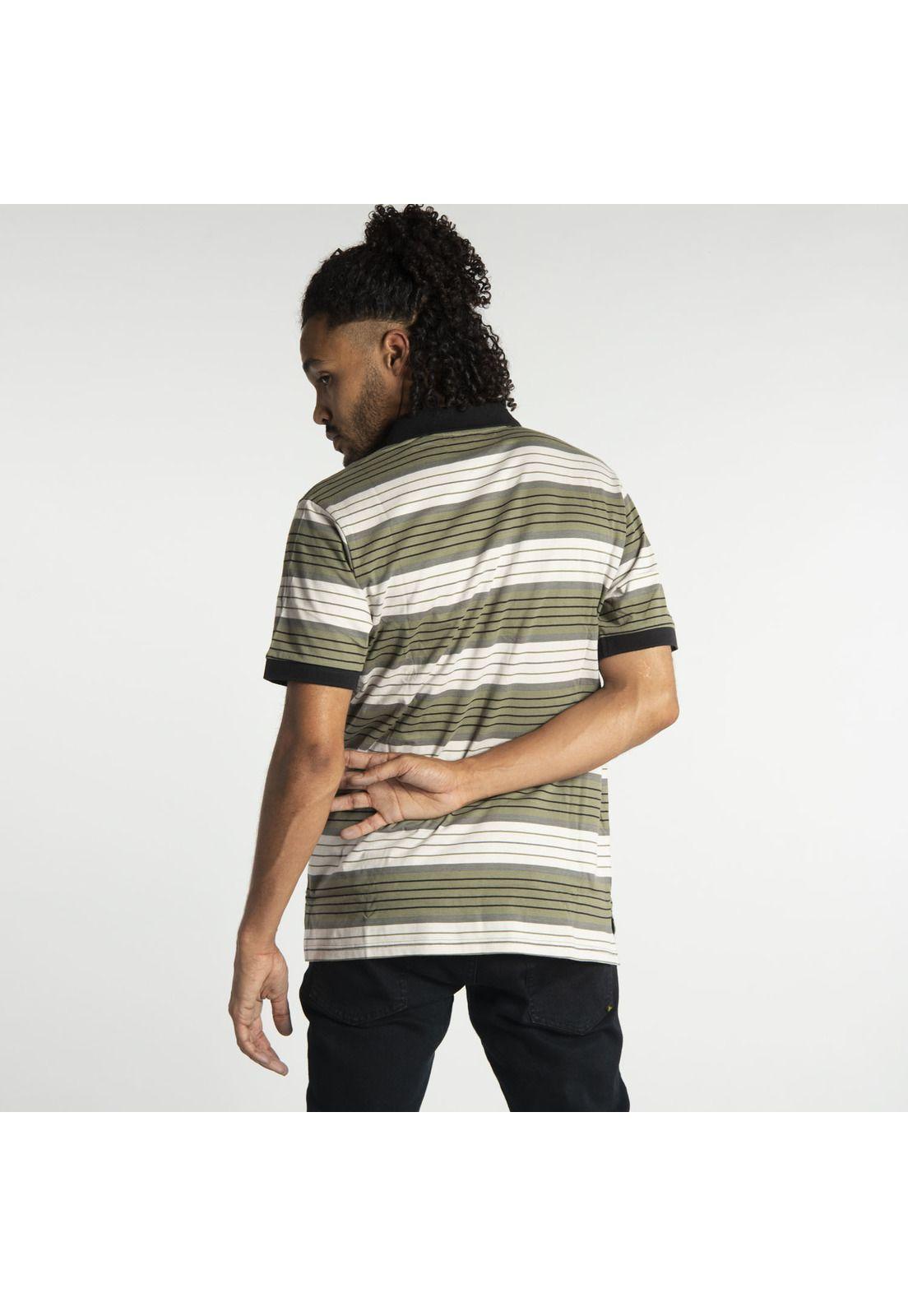 Polera Polo Hombre Fdtn Jersey Knit Pol Verde Musgo-2