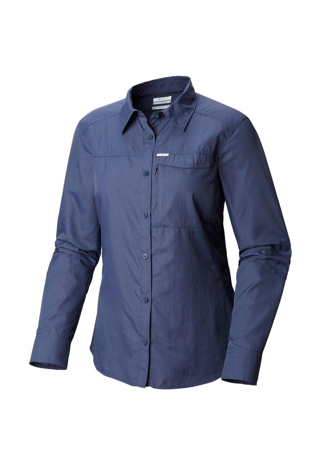 Polo Silver Ridge™ 2.0 Long Sleeve Azul-0