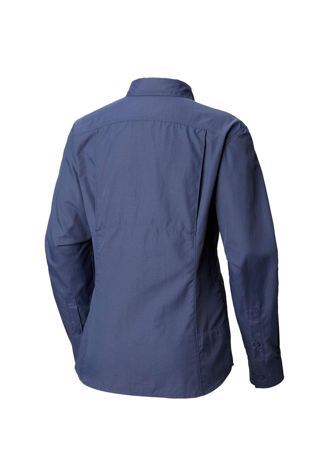 Polo Silver Ridge™ 2.0 Long Sleeve Azul-1