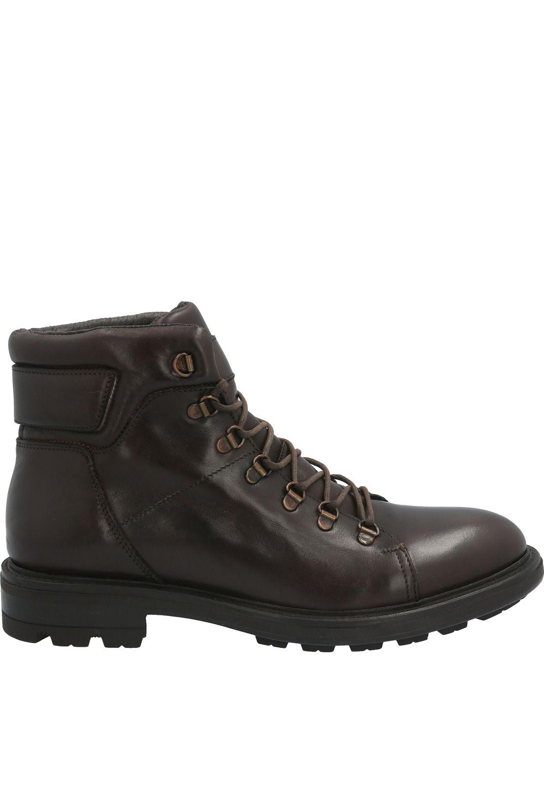 Botin Cuero Hombre Gales Marrón-1