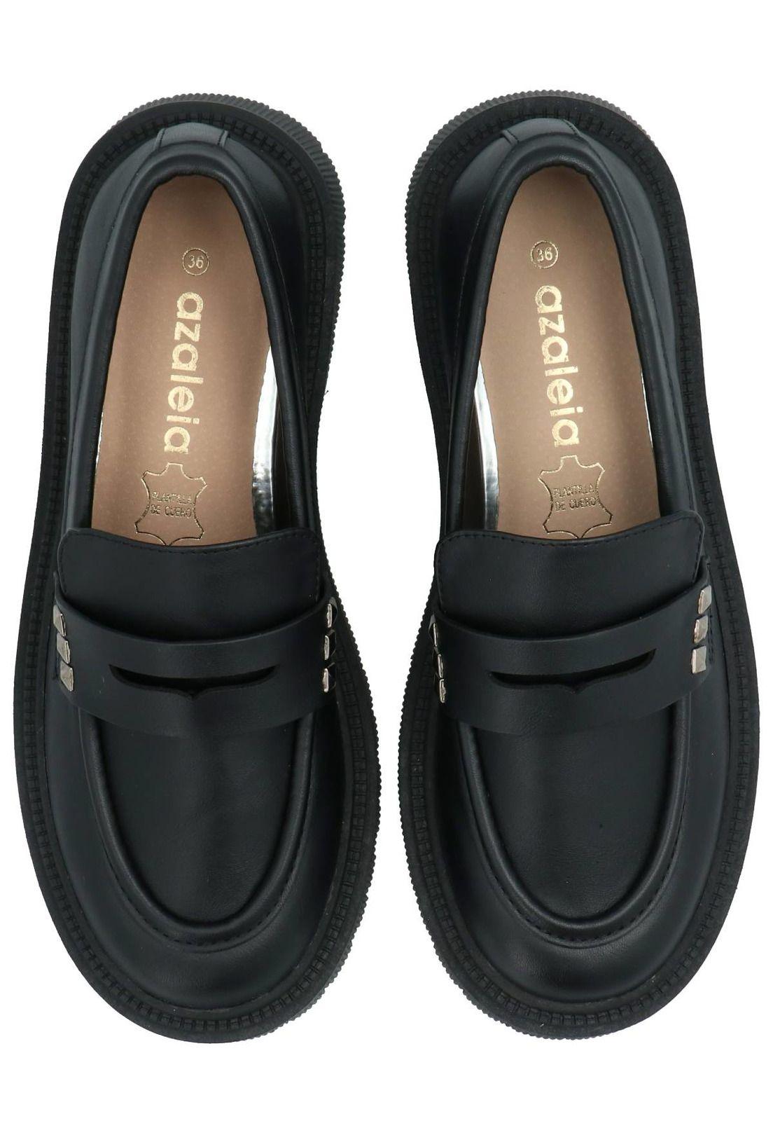 Mocasín West Mujer Negro-7