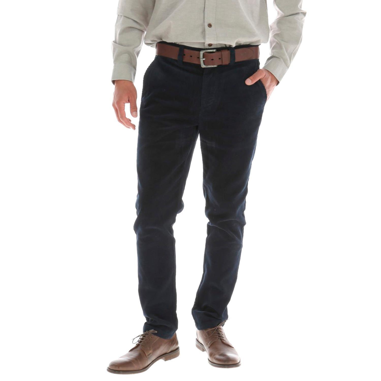 Pantalon Thikcord Rockford Azul-0