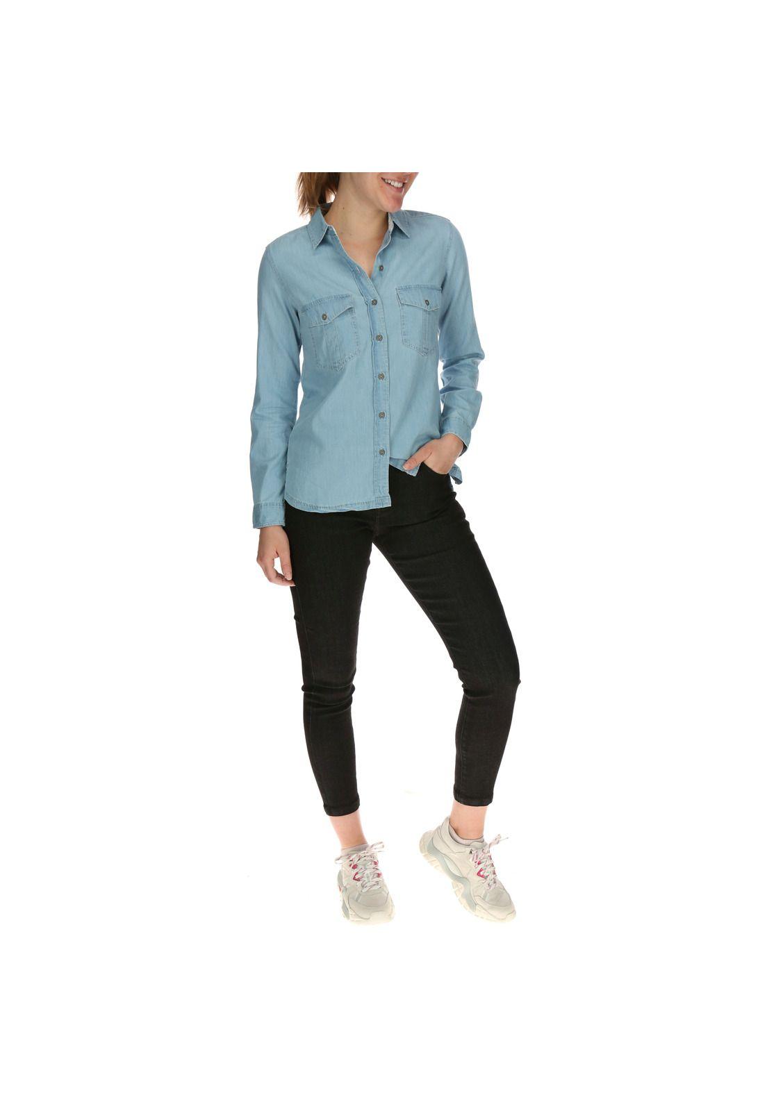 Blusa Sloan Celeste-0