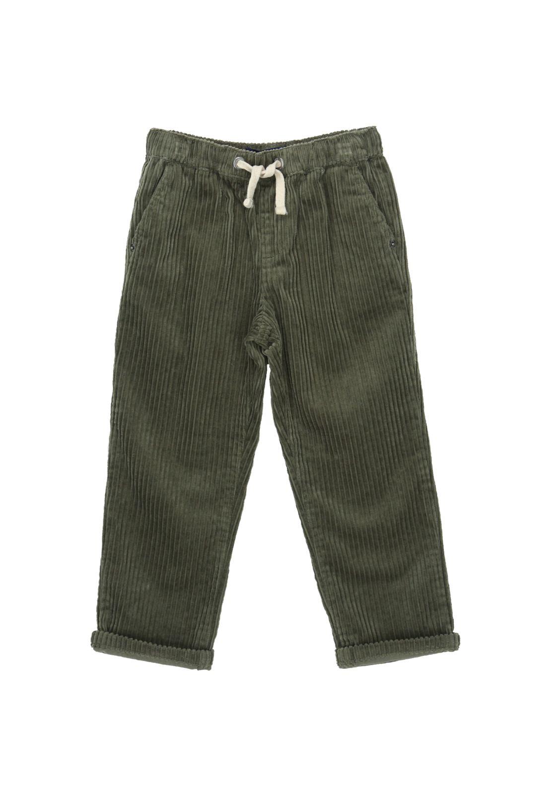 Pantalón Niño Easy Verde-0