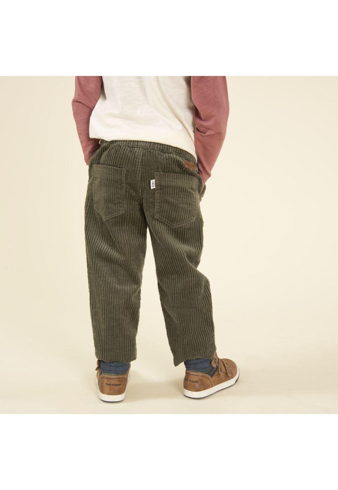 Pantalón Niño Easy Verde-2