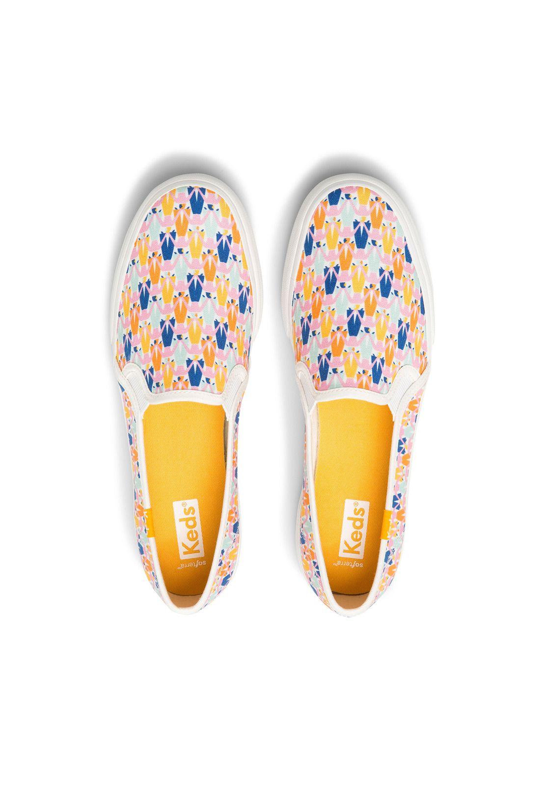 Slip On Mujer Double Decker Rainbow-2
