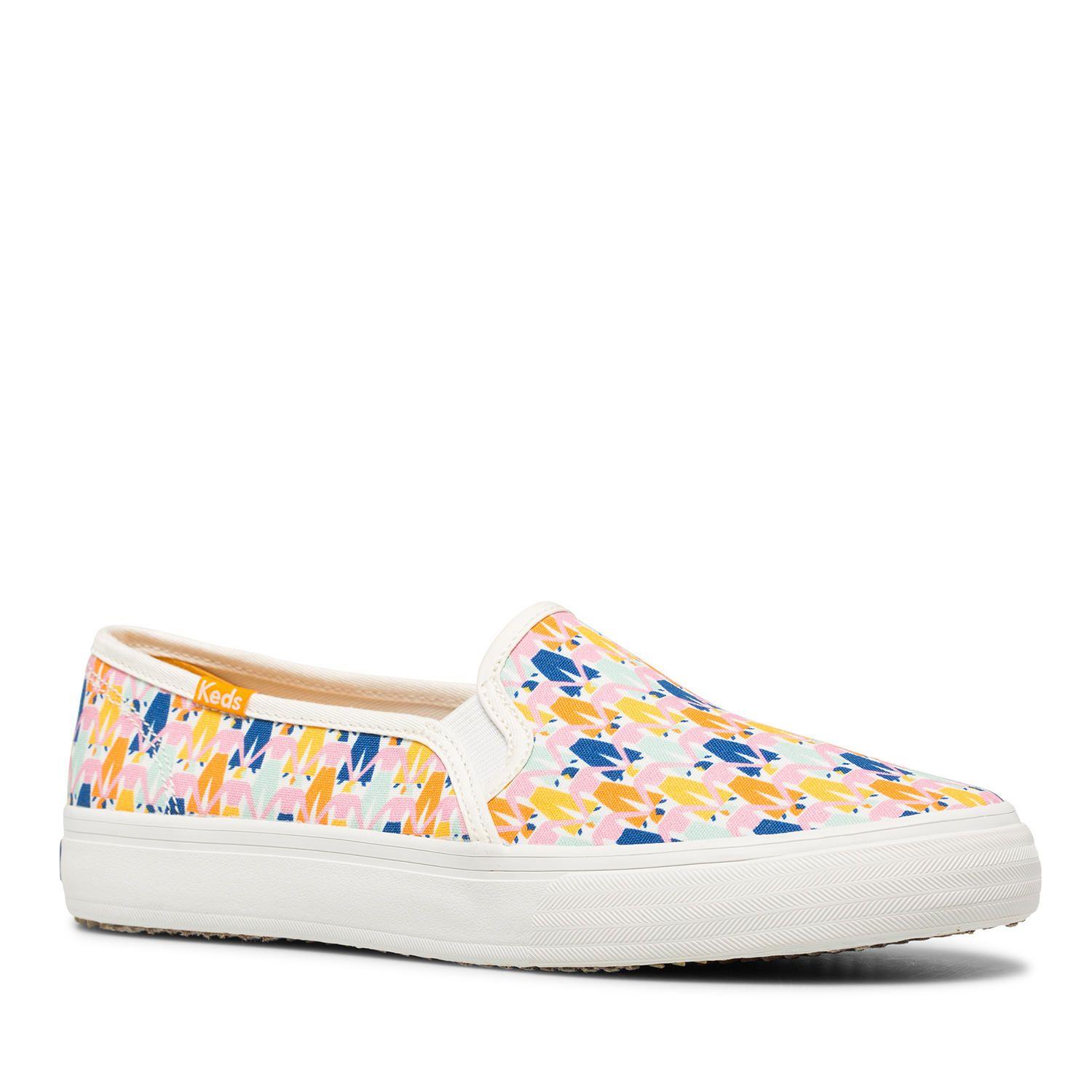 Slip On Mujer Double Decker Rainbow-1