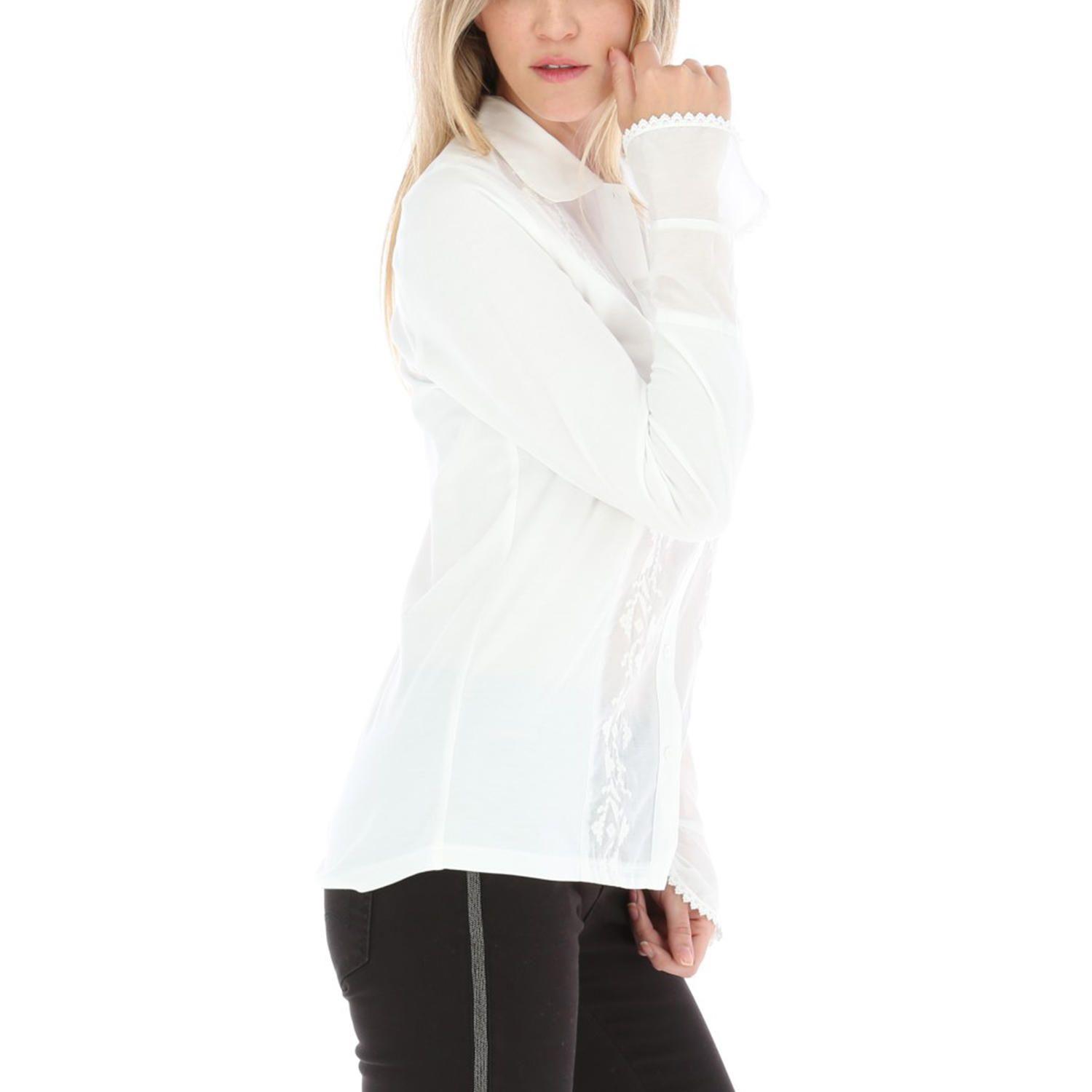 Blusa Algodón Silka Blanco Mujer Rockford-2