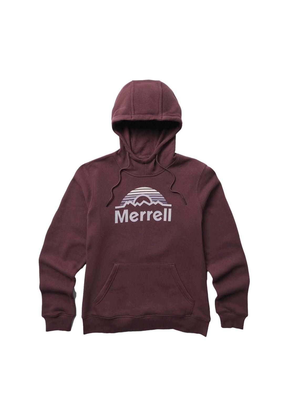 Polerón Mujer Merrell Mts Hw Burdeo-0