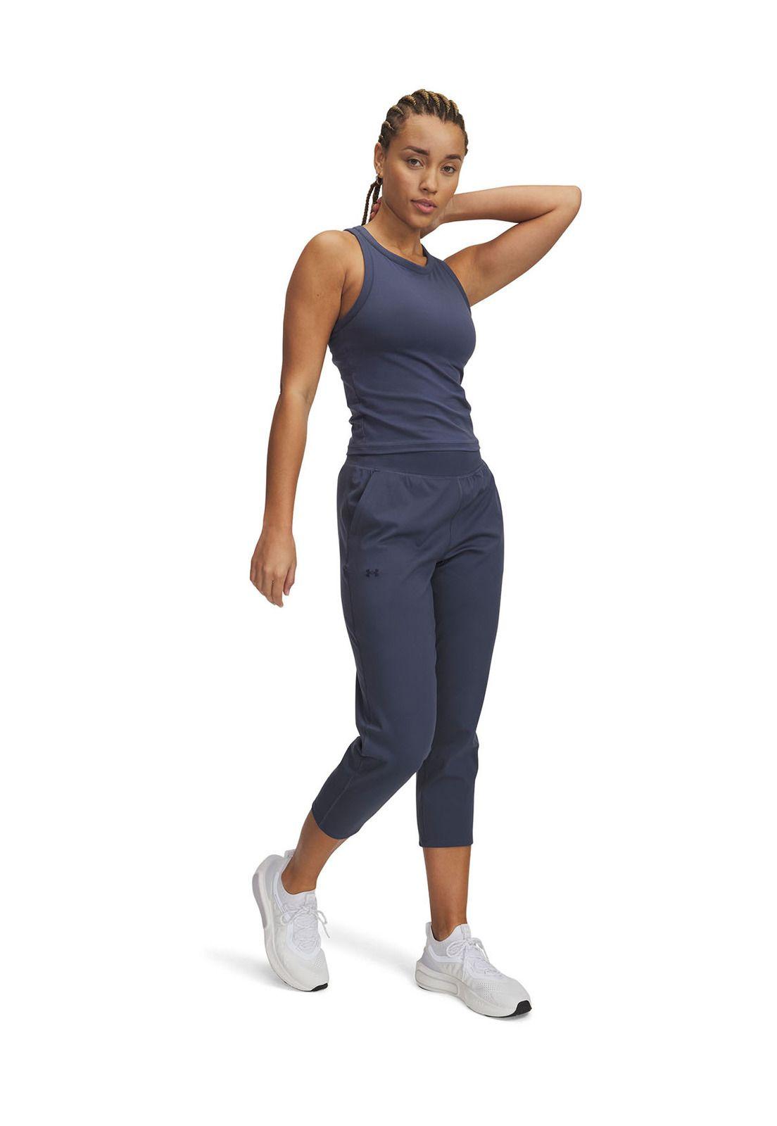 Pantalón Ua Motion Gris Para Mujer-3