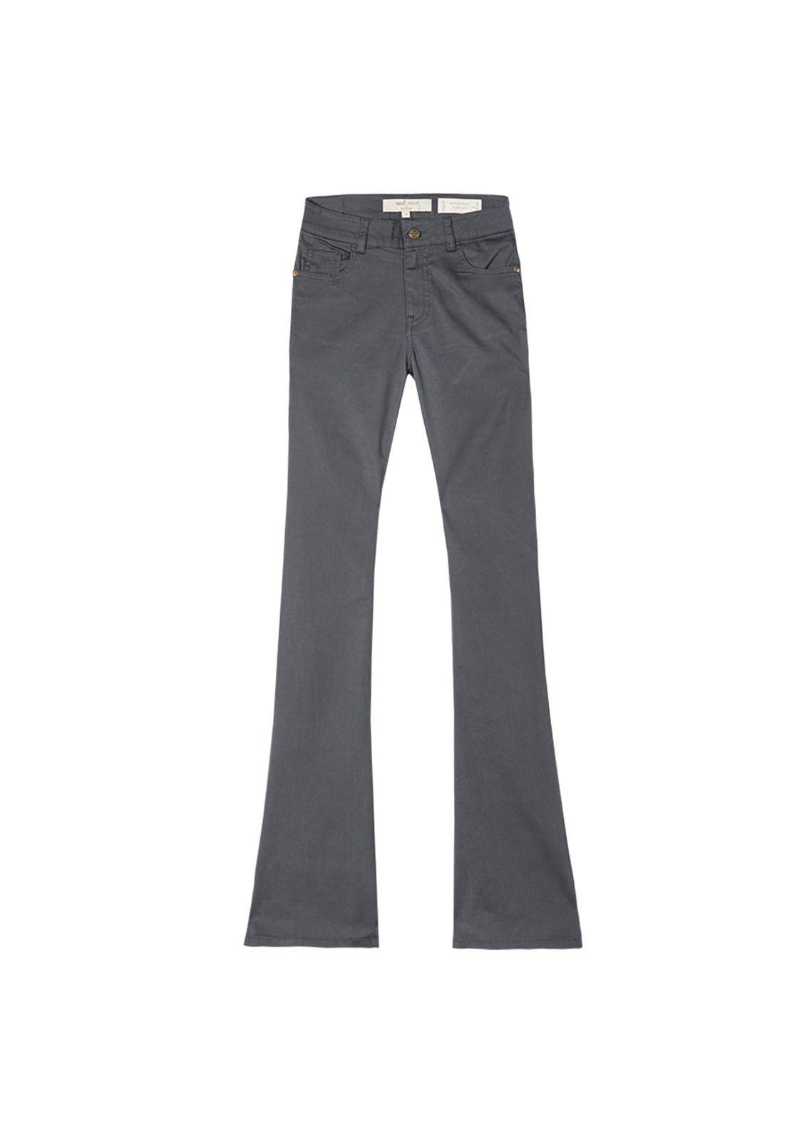 Pantalon Algodón Caracas Grafito Mujer Rockford-0