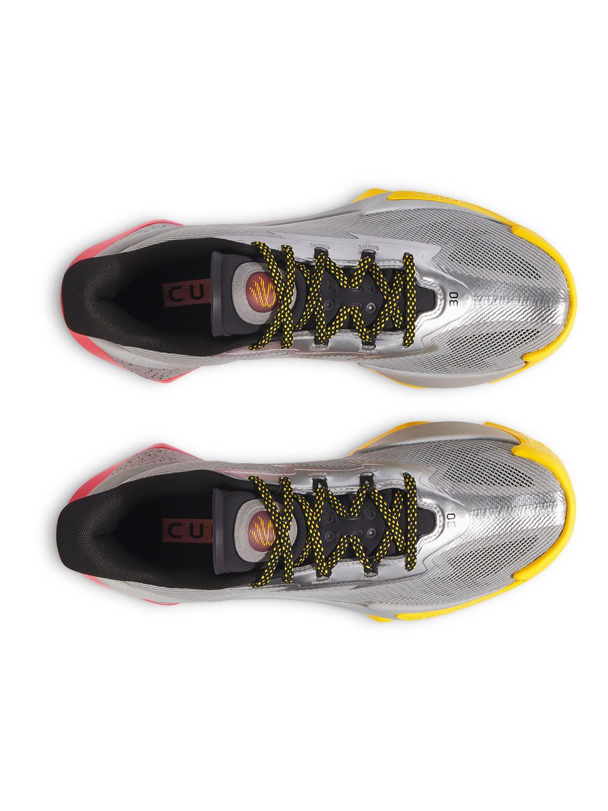 Zapatillas Basketball unisex Curry 7 gris-4