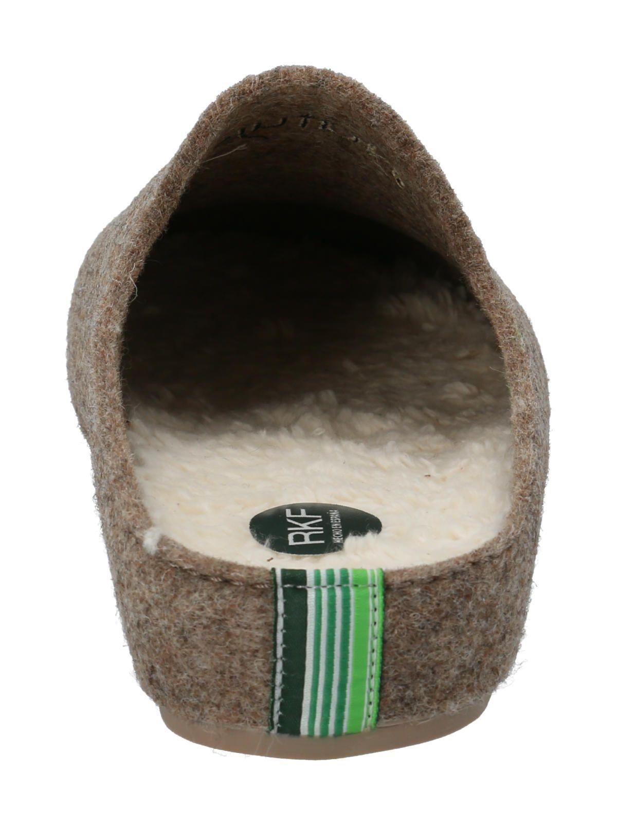 Pantufla Fibra Reciclad Unisex Slip Zebra Café-8